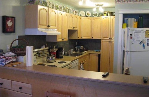 Courtenay House | South facing 2 story family townhome in the rustic old Mount Washingon Village.