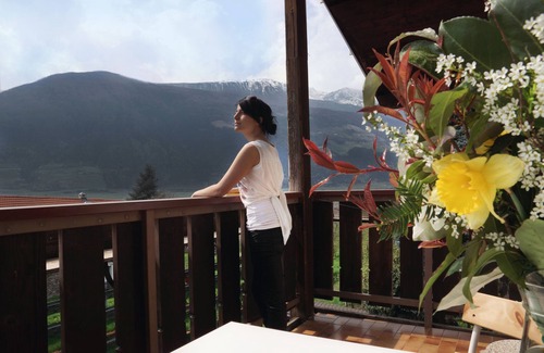 Silandro Apartment | South Tyrol Apartments Haus Maria in Schlanders Vinschgau. with brine bath