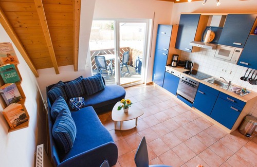 Beckerwitz Apartment | Spacious apartment in Beckerwitz with balcony
