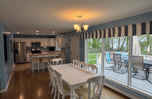 Riverside House | Spa House:On Lake Michigan w/Pool, Hot Tub, Sauna