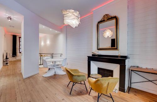 Toulouse City-Centre Apartment | Spacieux 90m2 Jacuzzi, Standing,Bien-être