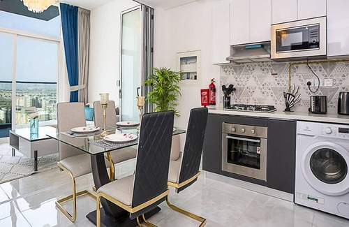 Discovery Gardens Apartment | Spacious 1BR Apt in Pearlz by Danube