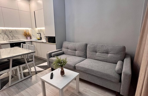 Almaty Apartment | Spacious 2-bedroom apartment with WiFi, AC in enjoyable Almaty