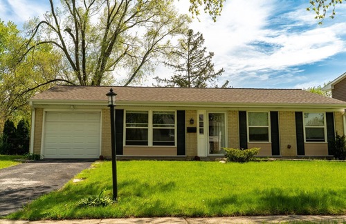 Wasco House | "Spacious 2BR Retreat with Office, Stunning Backyard & Grill in Hanover Park"