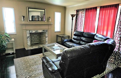 East Cleveland House | Spacious 4 bedroom house with bedrooms on the first floor. Travelers welcomed.