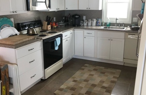 South Beach Haven House | Spacious 4-bedroom 2.5 bath oceanfront home on Long Beach Island with WiFi, AC