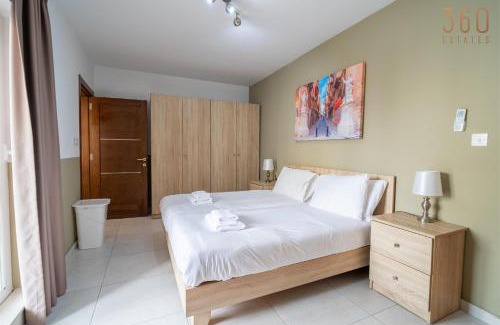 Pieta Apartment | Spacious 4BR,4BATH with AC, Balcony, WIFI & Terrace by 360 Estates