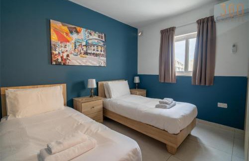 Pieta Apartment | Spacious 4BR,4BATH with AC, Balcony, WIFI & Terrace by 360 Estates