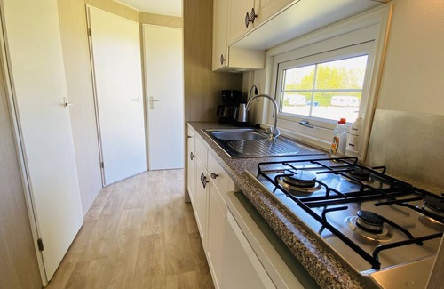 Veere House | Spacious 6 persons holiday chalet on child-friendly mini camping in Veere