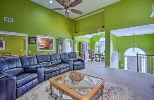 Acworth House | Spacious Acworth Home with Deck about 1 Mi to Lake