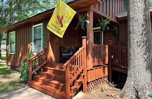 Plaquemine Cabin | Spacious and Cozy Cabin Near the Bayou!