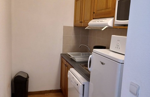 Albiez-le-Vieux Apartment | Spacious apartment 300m from slopes and shops with balcony, parking