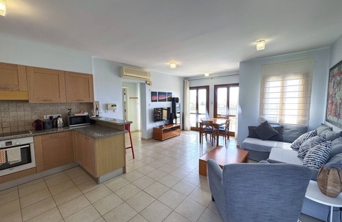 Aphrodite Hills Apartment | Spacious Apartment With Magnificent View On The Sea