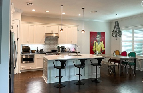 Virginia Park House | Spacious, art-filled home, blocks from Tampa Bay