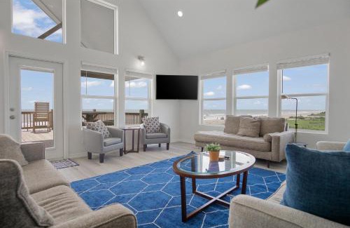 Port Bolivar House | Spacious Beachfront 5BR with Gorgeous Ocean views - Blue Footed