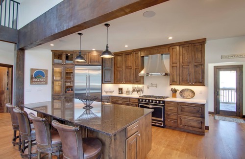 Big Sky House | Spacious Big Sky Home w/Hot Tub & Grill!