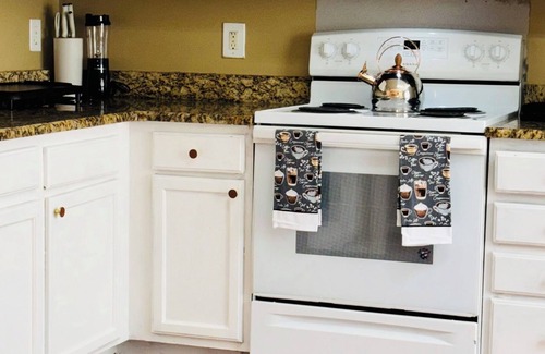 Charlotte House | Spacious & Central Cozy 3BR by UNCC, Speedway, PNC. Fully Stocked .3 Queen beds