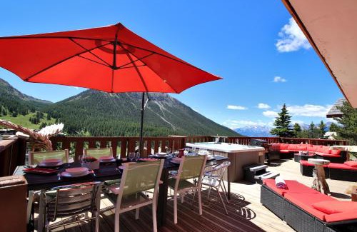 Montgenevre Ski Chalet | Spacious Chalet 16/18 Guests w/Slope View, Jacuzzi et Sauna