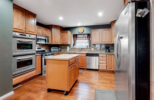 Arrowbear Lake House | Spacious, classic home near skiing - fireplace, game room & summer seasonal pool