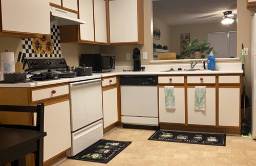 Greer Condo | Spacious Condo, King and Twin beds, Peaceful