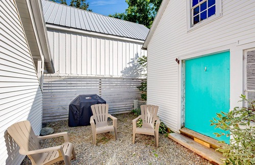 Chester Depot House | Spacious dog-friendly house w/woodstove, fenced-in yard, BBQ, wifi, w/d, TV