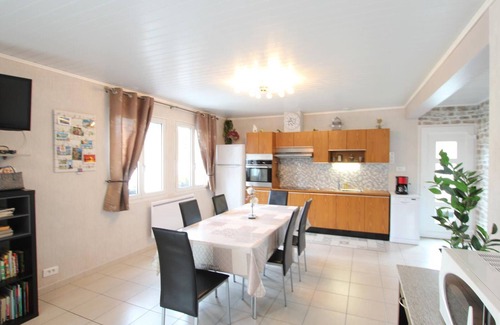 Blainville-sur-Mer Cottage | Spacious Family-Friendly House Near Beach, WiFi, Parking, Baby Gear & More!