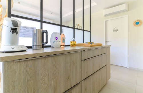 Bormes-Les-Mimosas Apartment | Spacious flat Hotel services and Pool