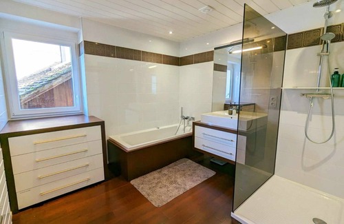 Saint-Gingolph Apartment | Spacious flat with magnificent terrace overlooking Lake Geneva.