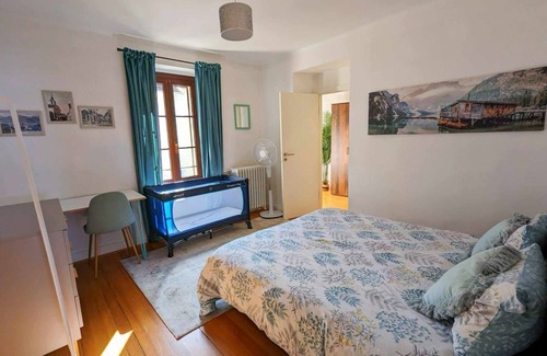 Saint-Gingolph Apartment | Spacious flat with magnificent terrace overlooking Lake Geneva.