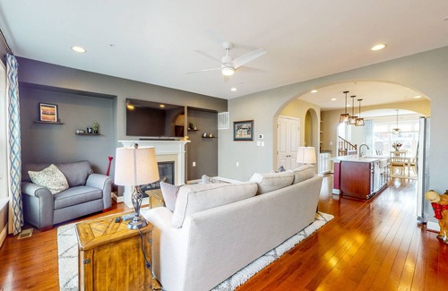 Frederick House | Spacious Four-Level Home - Office - Dog-Friendly