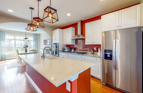 Frederick House | Spacious Four-Level Home - Office - Dog-Friendly