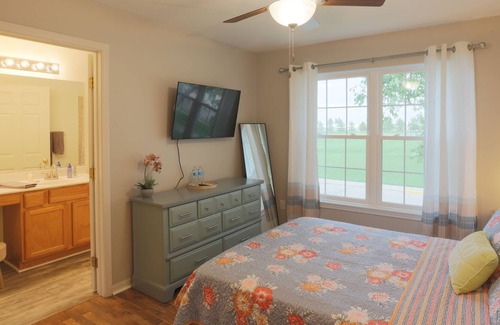 Genoa City Cottage | Spacious getaway near Lake Geneva w/ Pool, Fire Pit and Arcade Games