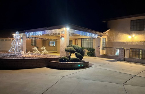Apple Valley House | Spacious Getaway: Patio, Pool, Hot Tub, Game Room