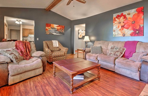 Mountain Home House | Spacious Getaway w/ Game Room & Norfork Lake View!