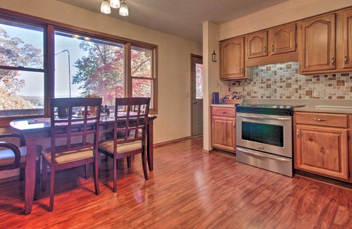 Mountain Home House | Spacious Getaway w/ Game Room & Norfork Lake View!