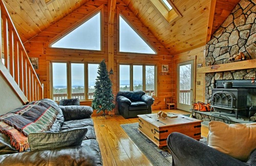 Gilford House | Spacious Gilford Retreat with Deck 2 Mi to Skiing!
