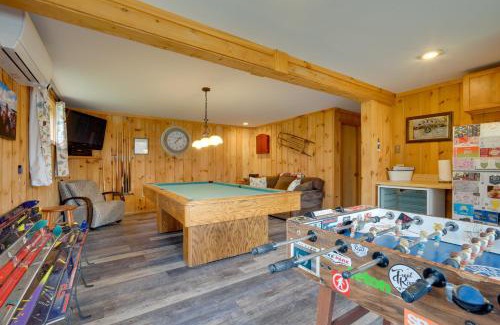 West Dover House | Spacious Home Adjacent to Mt Snow with Game Room!