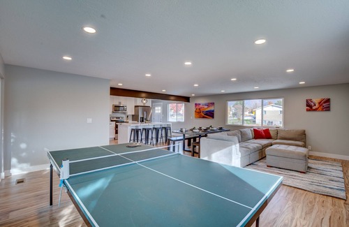 American Fork House | Spacious Home w/Hot Tub, Ping Pong, Billiards, Air Hockey