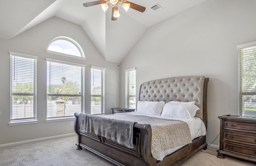 Pecan Grove House | Spacious Home with Private Theater, Pool Table, Office & Home Gym!
