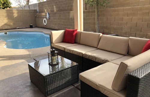 Green Valley North House | Spacious House with Pool & Hot Tub in Great Neighborhood!