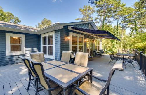 Anderson House | Spacious Lake Hartwell Home with Private Boat Dock!