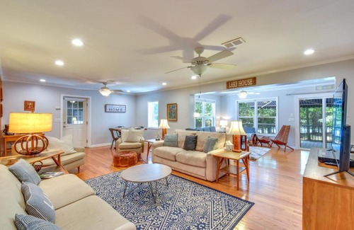 Anderson House | Spacious Lake Hartwell Home with Private Boat Dock!