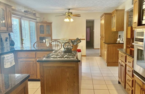 La Follette House | Spacious Lake house with Double Boat Dock & Gently Sloping Lot
