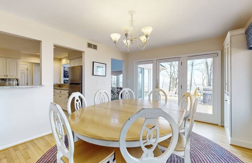 Holland Cottage | Spacious lakefront home with panoramic views and private beach