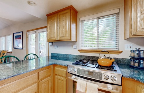Tahoe Island House | Spacious Lake Retreat | 2 Fireplaces & Private Fenced Yard | Close to Marina
