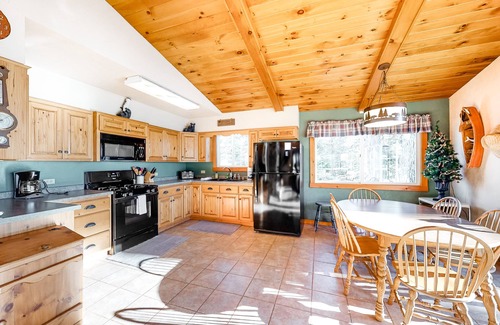 Land O Lakes House | Spacious lakefront home with pier views, canoe, and fire pit - family-friendly