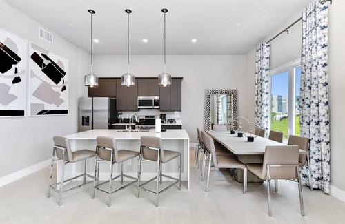 Reunion Hotel | Spacious Modern Condo with Pool Table, Rooftop Terrace and Large Loft. Reunion Resort Water Park Access near Disney at Spectrum Resort Orlando by Rentyl - B44 #239