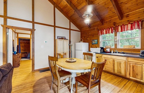 Sautee Nacoochee Cabin | Spacious Mountain Cabin with Deck, Hot Tub & WiFi - Dogs OK