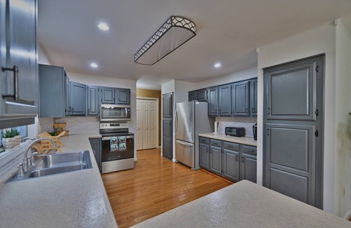 Jim Thorpe House | Spacious Mountain Home with Fireplace, Game Room in Bear Creek Lake Community!