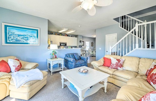 North Topsail Beach Cottage | Spacious North Topsail Family Home With 2 Decks